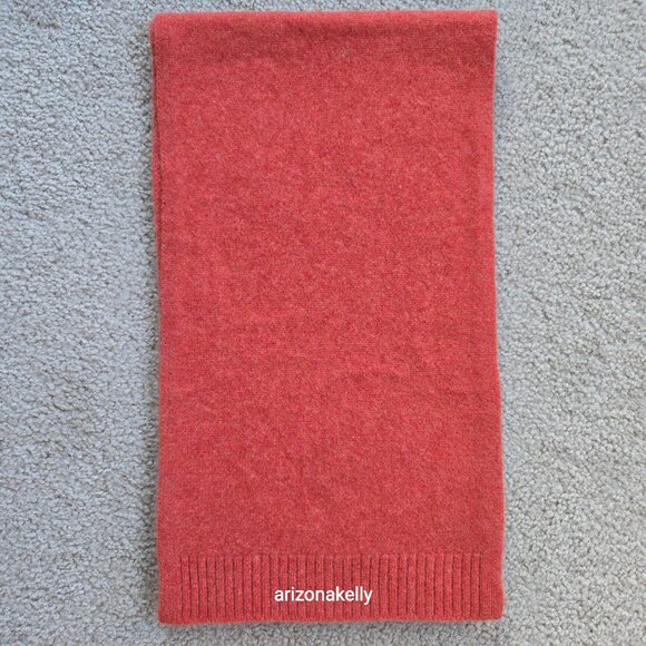 NWOT Tahari Cashmere in Heather Orange Pink - Picture 11 of 16